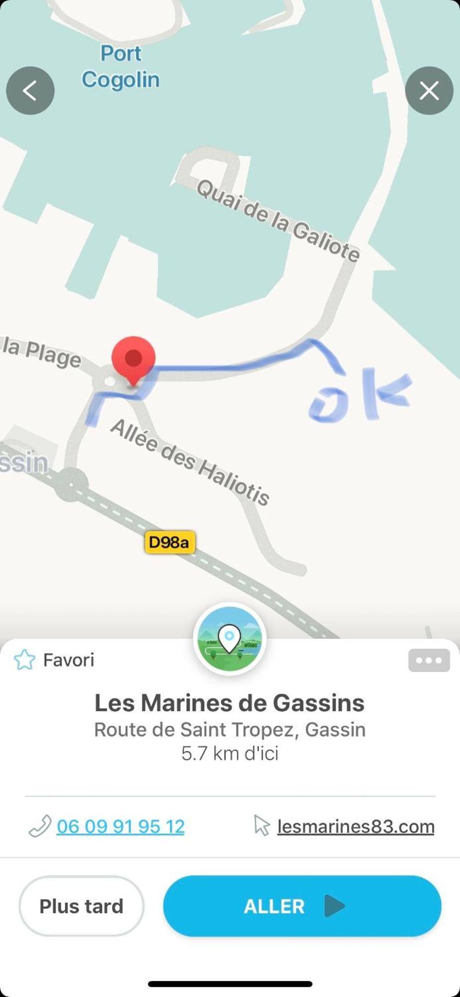 Le Sud Plage Et Piscine Gassin Exterior foto